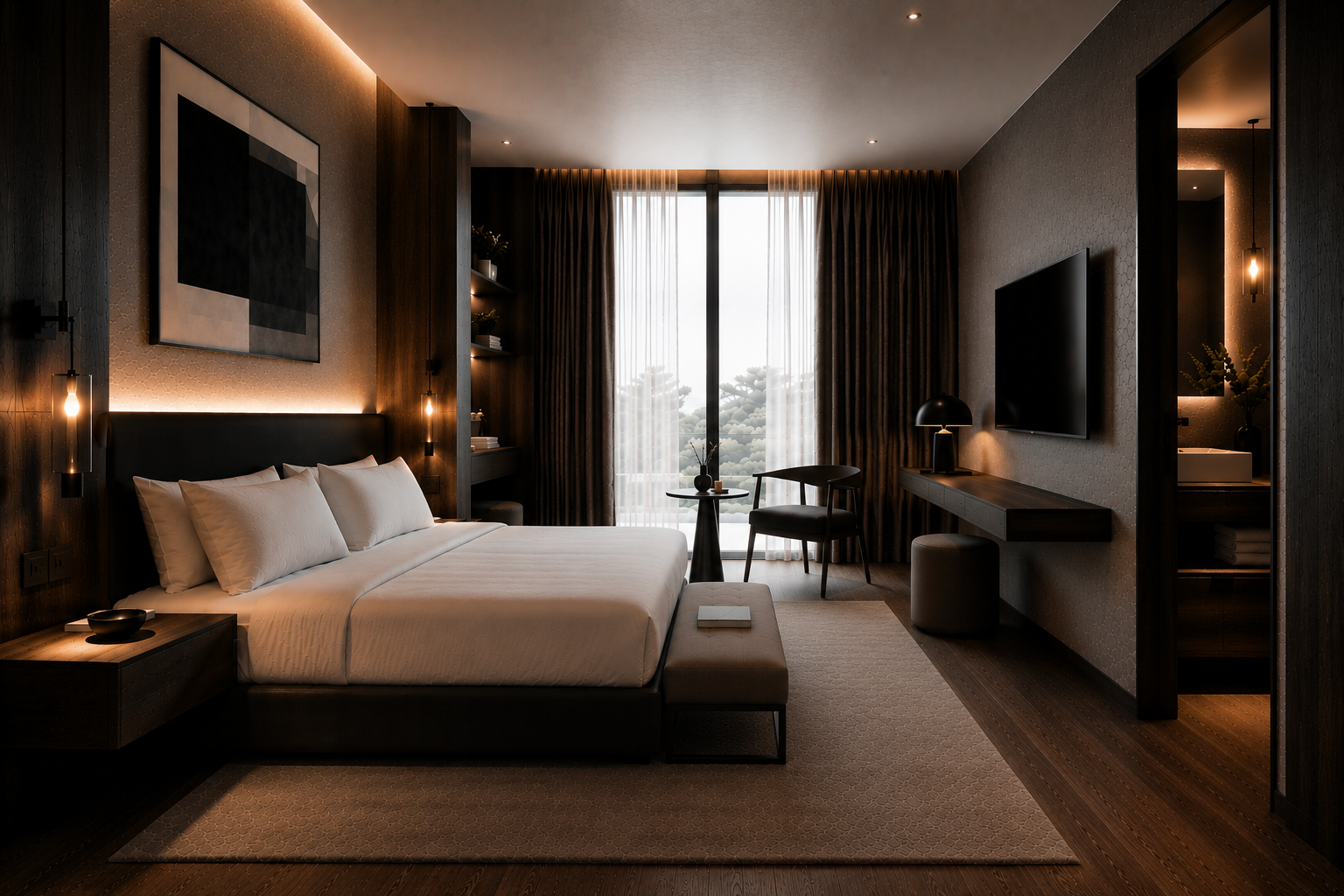 Musterzimmer Rendering